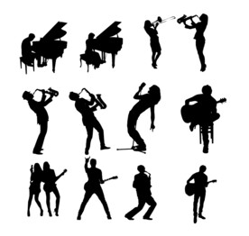 音乐演奏人物