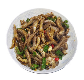 辣椒炒小鱼仔