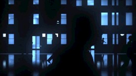 3D灯光夜景城市