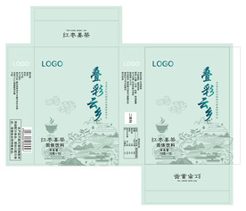 红枣生姜茶包装盒