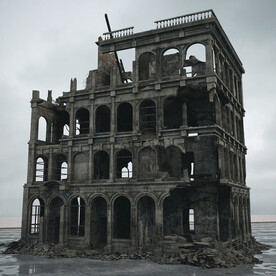 C4D模型 建筑物  