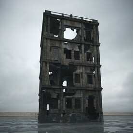 C4D模型 建筑物 