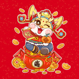 卡通龙