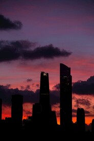 夕阳彩霞