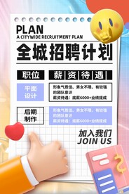 招聘海报设计