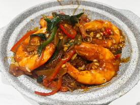大虾粉丝煲
