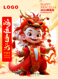 卡通小龙