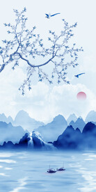 意境山水装饰画