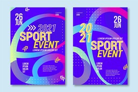 体育动感海报