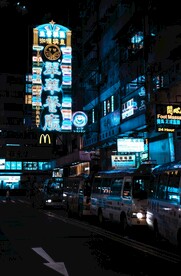 街头夜景