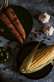 胡萝卜玉米等食材