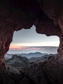 山洞山脉风景