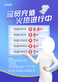 洗衣店会员充值活动