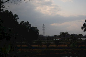 山地黄昏
