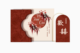 订婚宴新中式婚礼布置