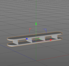 C4D模型 电视柜  