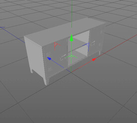 C4D模型 柜子 