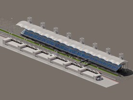 C4D模型 赛车场