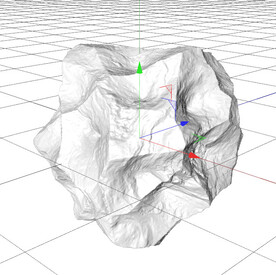 C4D模型 岩石 