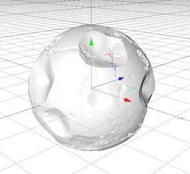 C4D模型 岩石 