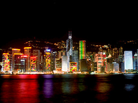 城市风景 夜景