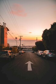 公路海景
