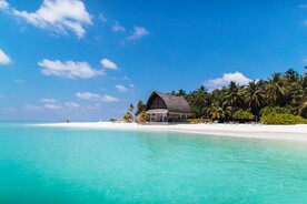 木屋海景