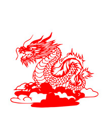 剪纸龙
