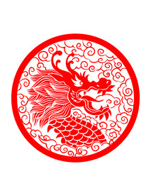 剪纸龙