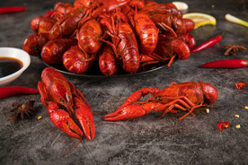 麻辣小龙虾美食