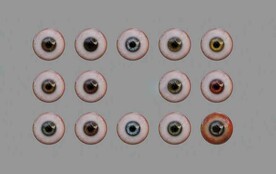 C4D模型 眼珠