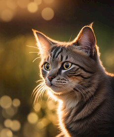 光影下的斑猫