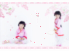 儿童艺术照模板