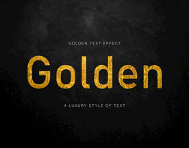 金色字体效果
