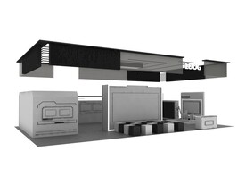 27x16m展台3d模型
