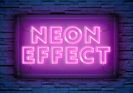 霓虹灯效果