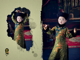 儿童艺术照模版