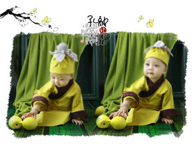 儿童艺术照模板