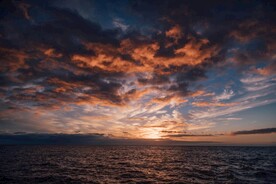 日落海景