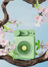 C4D模型 音响