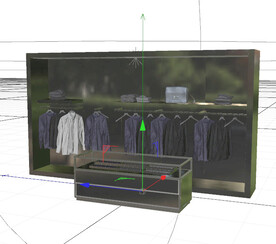 C4D模型 衣柜