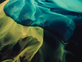 蓝金色背景底纹线条图片