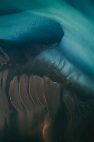 绿金色背景底纹线条