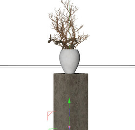 C4D模型 花瓶