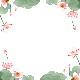 荷花素材