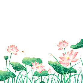 荷花素材