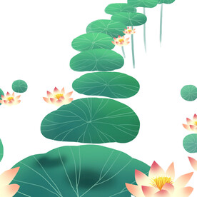 荷花素材