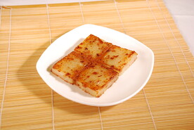 香煎萝卜糕 