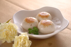 香煎菜肉包