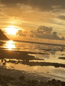 丽贝岛黄昏海景